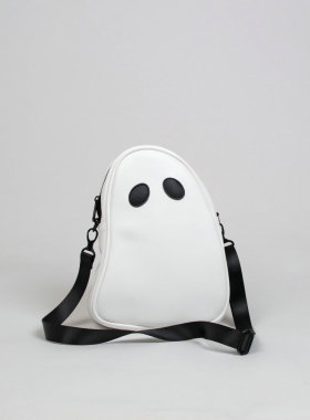 小众设计幽灵小鬼背包斜挎包ins丑包包原创日韩男女单肩斜跨包潮