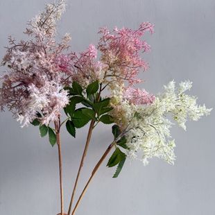 仿真黄栌迷雾花絮烟树花雾中情人婚庆花艺设计软装摆件装饰仿生花