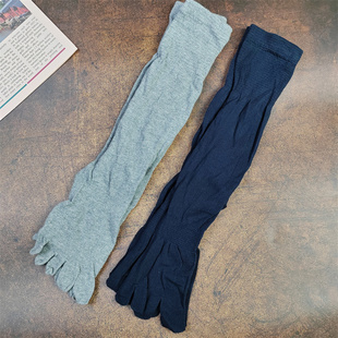 出口日单 五指袜男中筒纯棉袜子春夏分脚趾袜男五趾袜秋高筒男袜