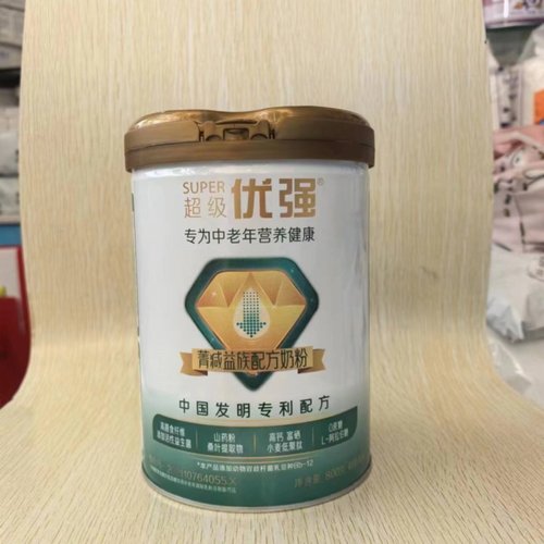 圣元超级优强中老无蔗糖年奶粉