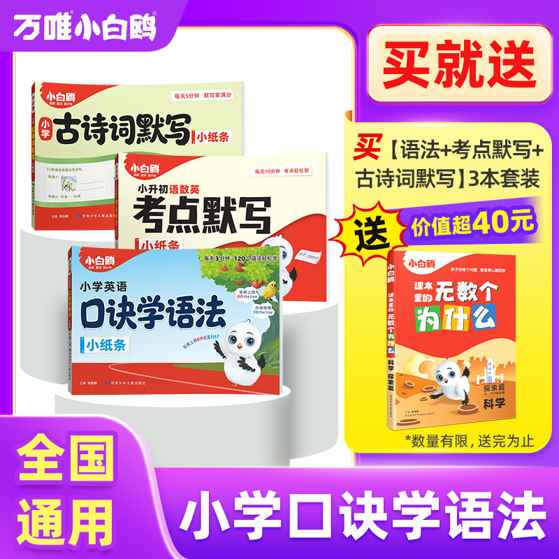 小白鸥小学必备英语语法