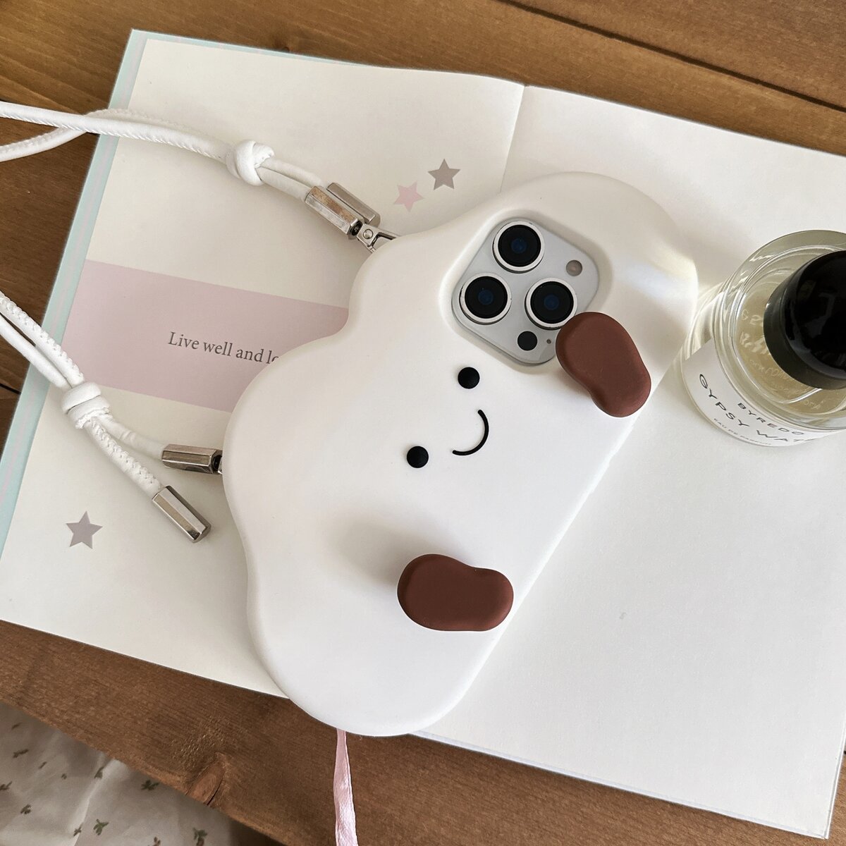 卡通立体可爱jellycat云朵包包iPhone15promax手机壳苹果16pro保护套13硅胶14防摔新款情侣创意软壳