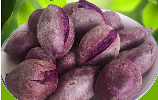 小紫薯紫薯新鲜 紫薯新鲜沙地红薯新鲜带箱5斤装