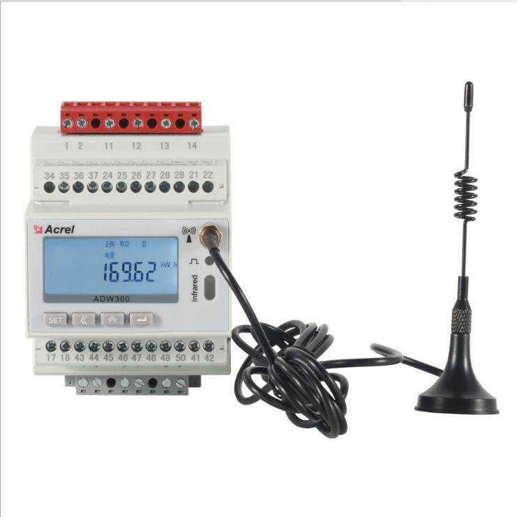安科瑞电动汽车充换电站ADW300/4G无线双向计量电能表50ms快刷版