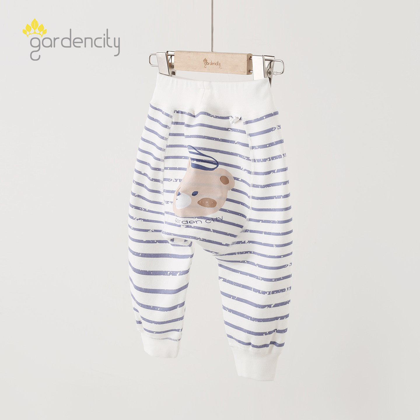 婴儿家居裤秋冬季睡裤保暖裤莫代尔棉舒绒宝宝中腰大PP裤打底秋裤