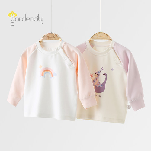 gardencity婴儿家居服上衣秋冬
