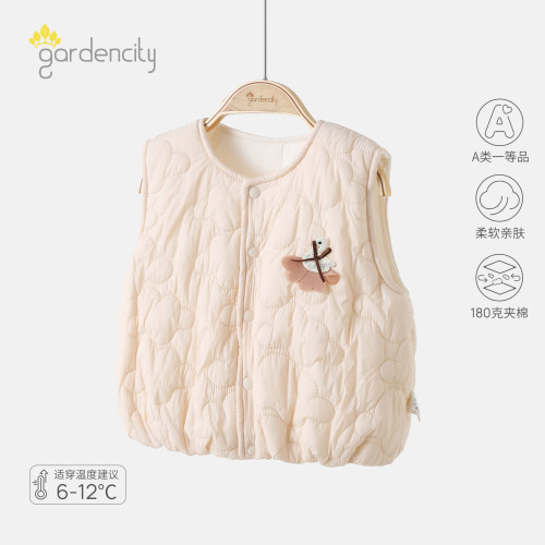 gardencity女宝宝恒温棉秋冬马甲
