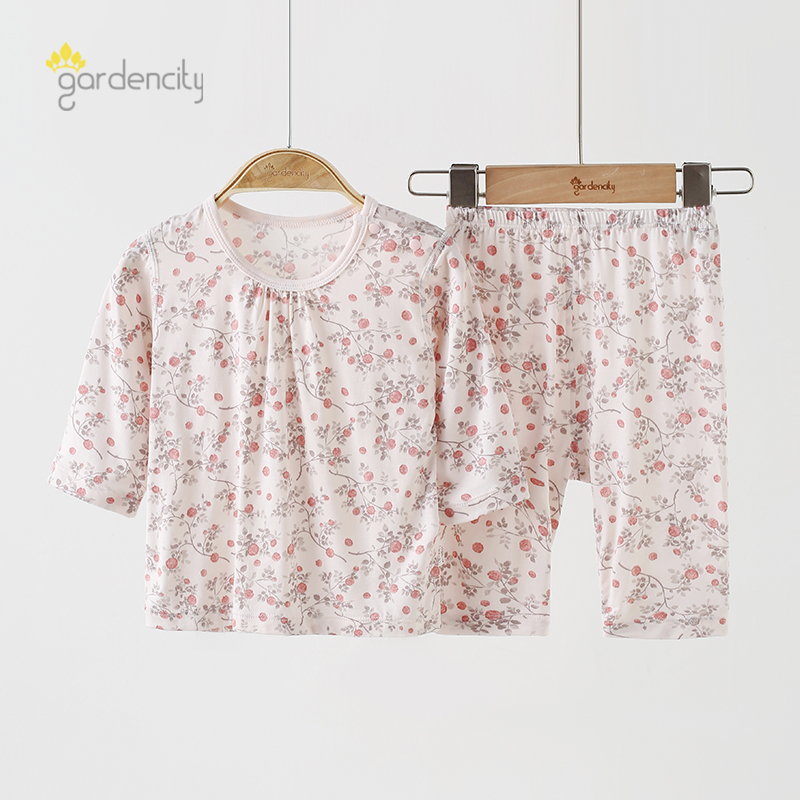 gardencity女宝宝家居服套装夏季