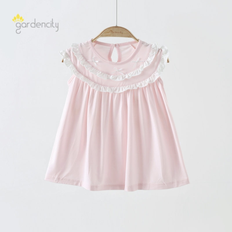 gardencity女宝宝无袖连衣裙夏季