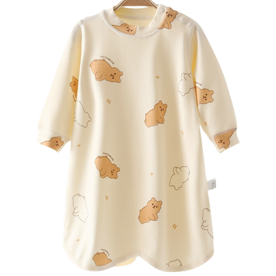 Gardencity婴儿睡袍秋冬保暖舒绒