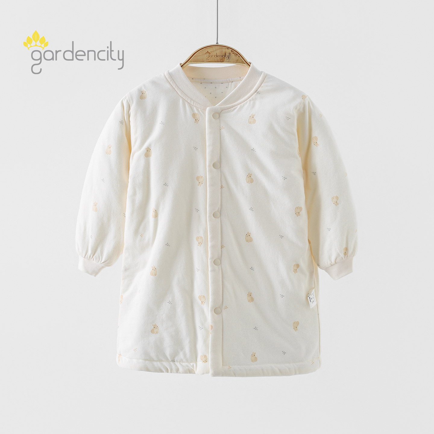 gardencity婴儿睡袍秋冬中长款