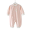 BABY CLOTHES NEWBORN SHU VELVET ONE-PIECE CLOTHES BABY SPRING AND AUTUMN BASE CLOTHES HA CLOTHES BONELESS SEWN SPRING CLOTHES