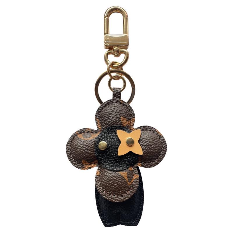 LV&GEDETE 薇薇安太阳花钥匙扣挂件毛绒公仔包包挂饰speedy25装饰