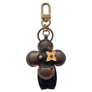 LV&GEDETE 薇薇安太阳花钥匙扣挂件毛绒公仔包包挂饰speedy25装饰