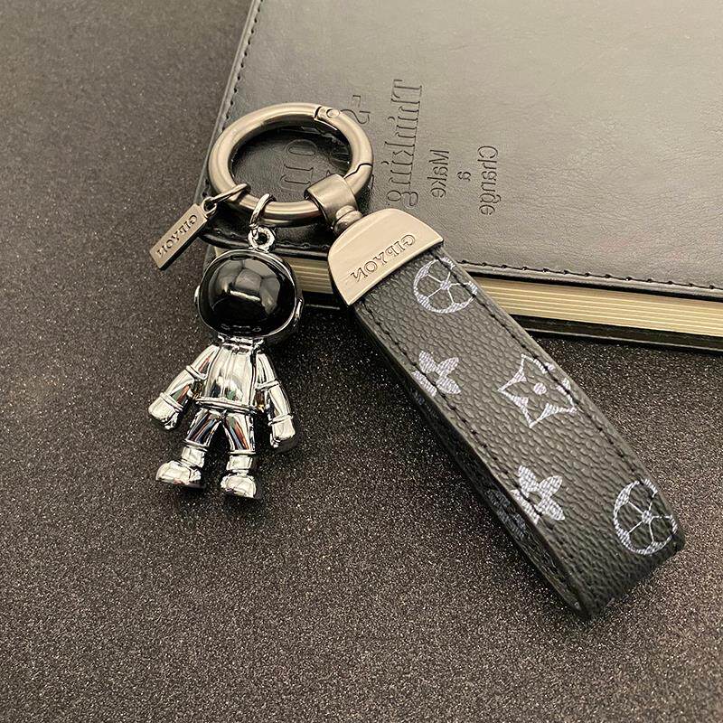 lv&gedete 老花太空人汽车钥匙扣挂件宇航员钥匙链背包挂饰法斗男