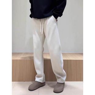 高级感舒适休闲裤 简约百搭直筒裤 潮流男裤 弯刀裤 时尚 Mostarsea