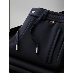 宽松直筒运动裤 PALM 休闲裤 加绒男士 男垂感加厚 CITY高端蚕丝冬季