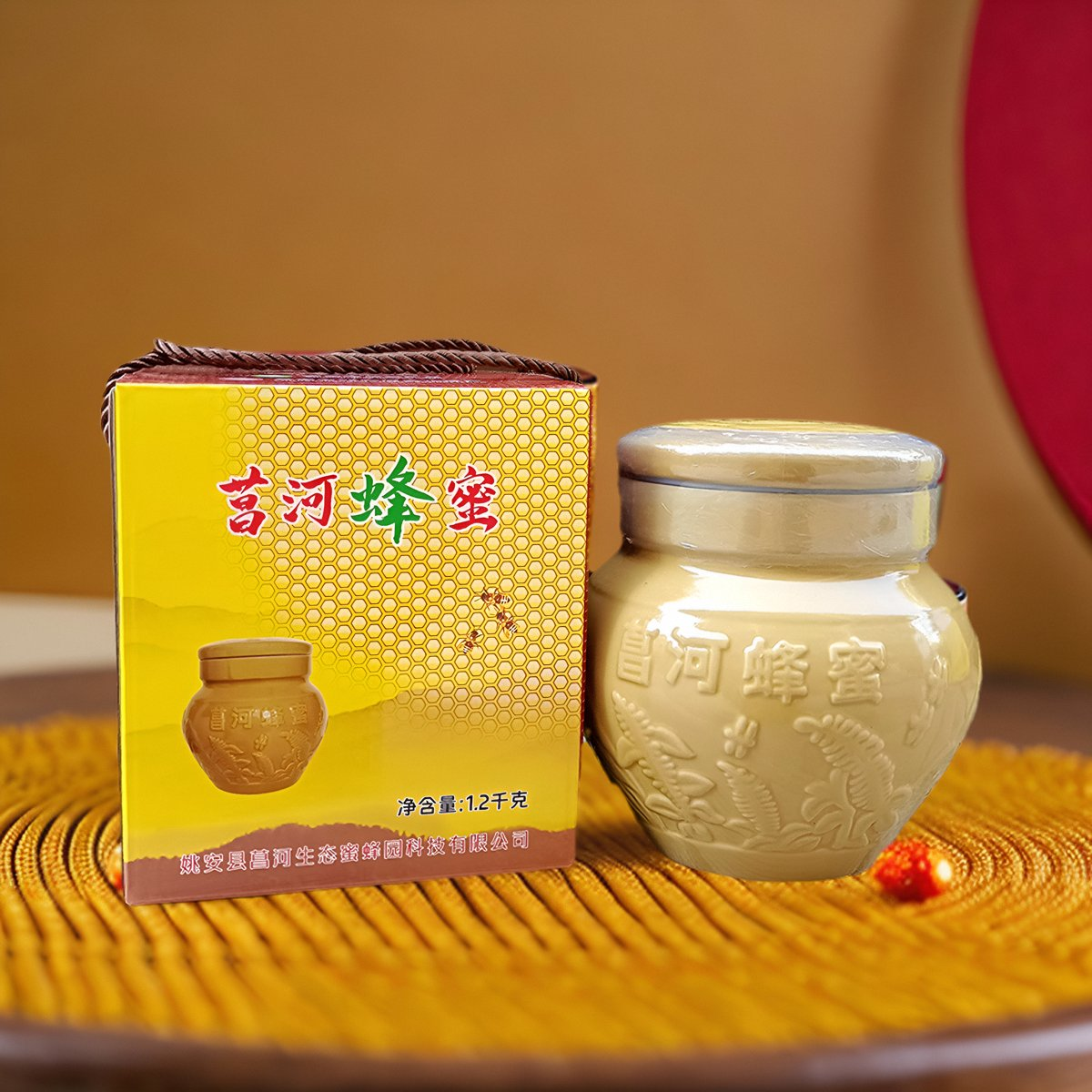 2026新蜜云南特产姚安菖河蜜蜂土罐蜜土蜂蜜野坝子冬蜜1.2公斤