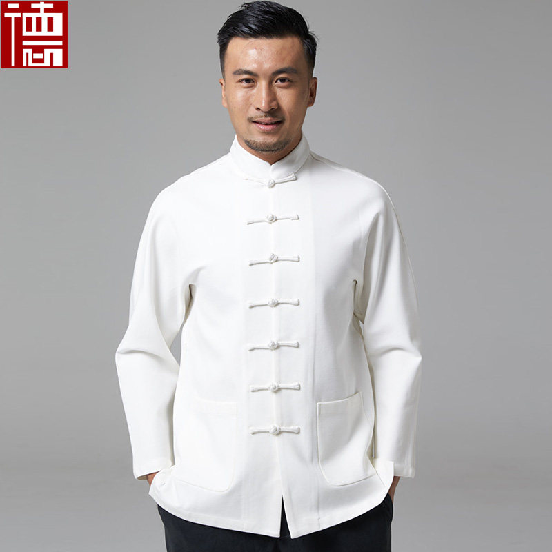 青年唐装唐装德风堂修身保暖