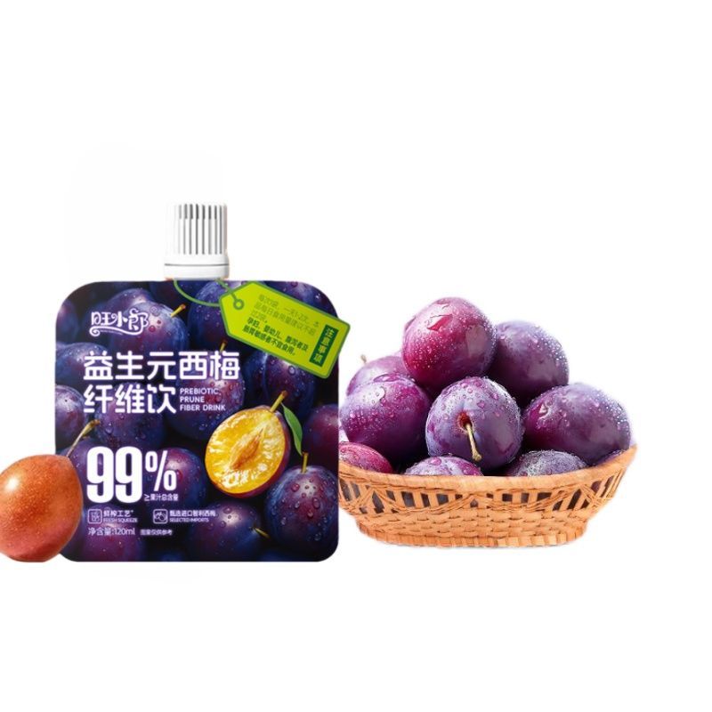 加强版西梅汁益生元西梅饮膳食纤维饮料过年饮料一整箱正品
