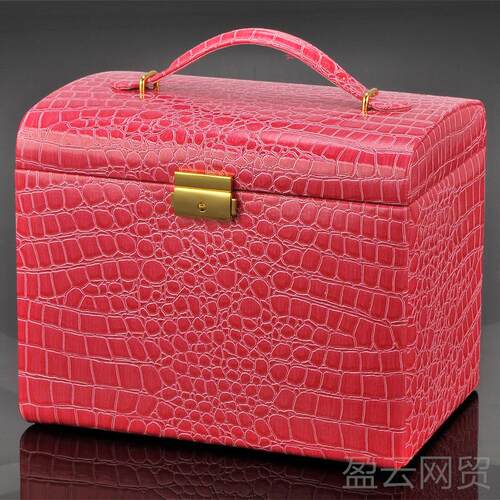 正品俪丽首饰盒收纳公主s欧式韩国大容in风盒手表饰品珠宝收量纳