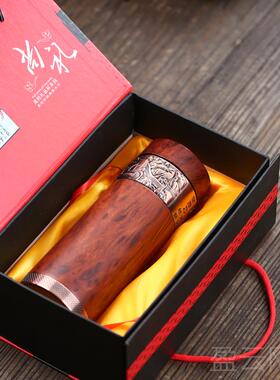 正品宜兴紫砂杯内胆保杯男士高值档商务礼品杯高颜茶定制温水杯子
