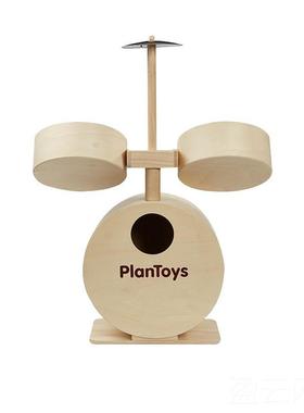 正品泰国PlanTo玩ys非洲手鼓击大鼓儿鼓童婴儿具鼓幼儿园锣鼓打打