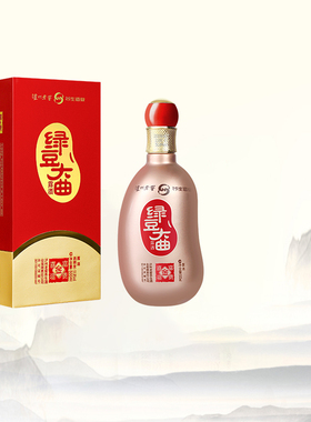 泸州老窖绿豆大曲富贵喜福金41.8度露酒51.8度酒礼盒收藏送礼