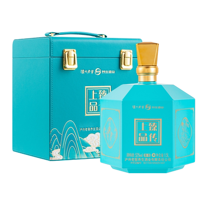 泸州老窖养生酒52度臻传上品酒2L大坛露酒礼盒收藏送礼