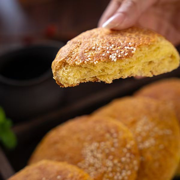 山西特产荞麦油酥饼纯手工制作