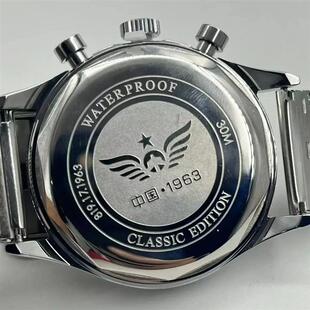 Mens watches 1963 pilot watch 42mm waterproof retro quartz