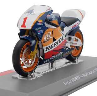 瑕疵稀有 IXO 1:24 MOTOGP 本田 1号 杜汉 摩托车模型