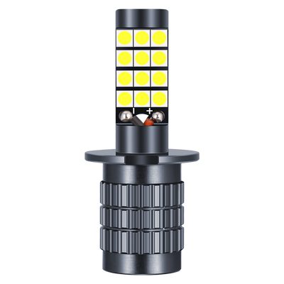 长安CS35CS75悦翔V3V5V7致尚XT逸动改装LED前雾灯泡爆闪H3黄金眼