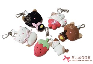 纯棉可爱猫 包挂件挂饰 钥匙扣50344 ESQ正品
