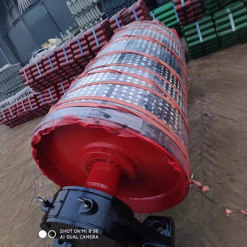 皮带机传动滚筒‘无动力改向滚轮头轮尾轮