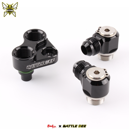 B8 A4 A5 S5 RS5 DL501 OB5 7SPEED 变速器冷却器适配器油冷油饼