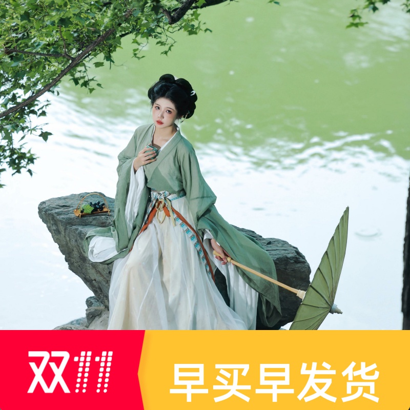 汉服女战国袍古装中国风公主少女