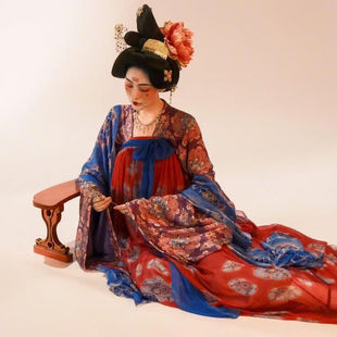 电视剧长安的荔枝张天爱同款复原唐制汉服女套装齐胸襦裙飘逸春夏