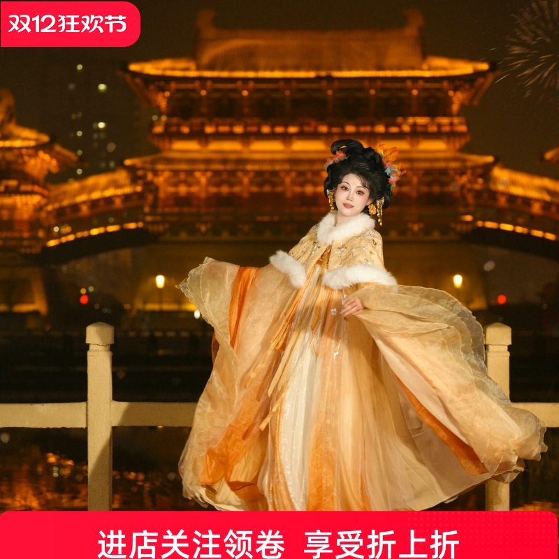 一袭汉服惊艳时光古韵自来