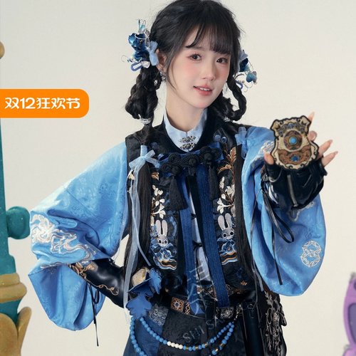 迪士尼朱迪套装汉元素改良汉服