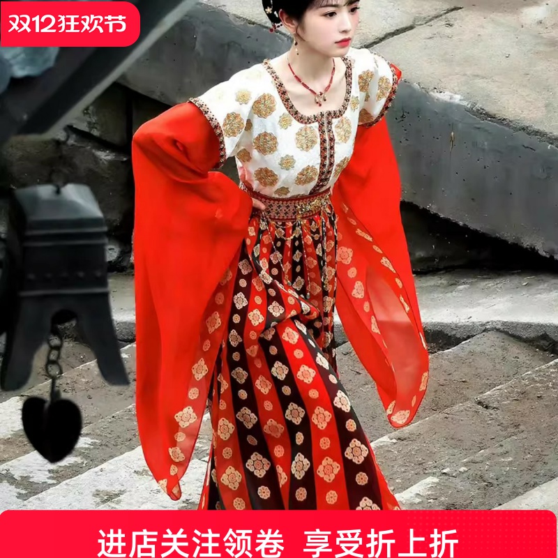 一袭汉服惊艳时光古韵自来