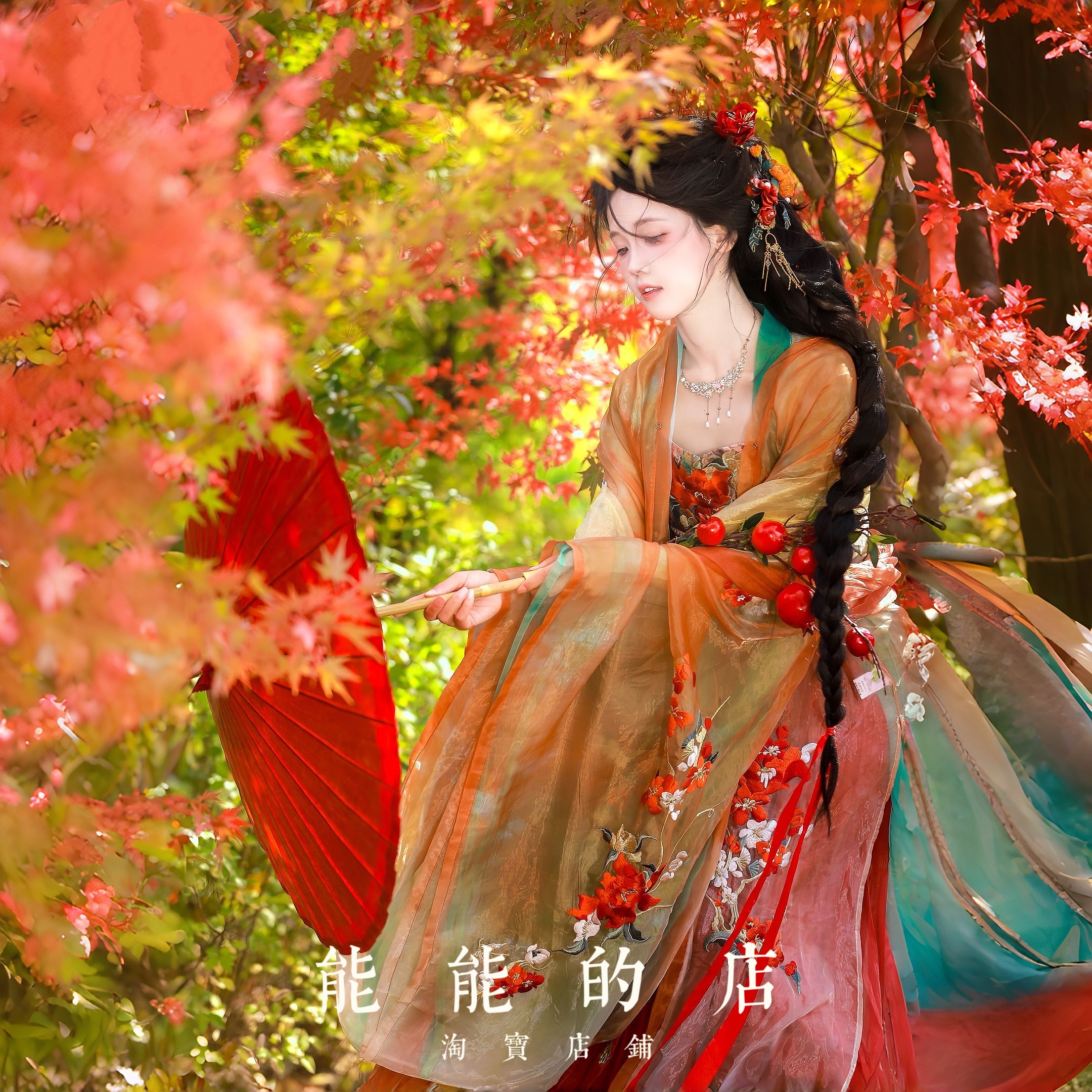 一袭汉服惊艳时光古韵自来