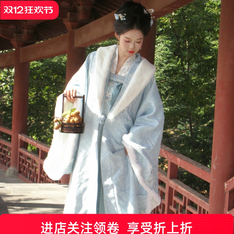 一袭汉服惊艳时光古韵自来