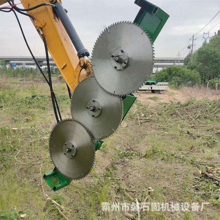 公路两旁树枝修剪车挖机大功率树木剪枝锯速避障式割草机