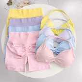 女美背撸铁健身短裤 运动瑜伽套装 DF系列新款 Impact细带挂脖文胸