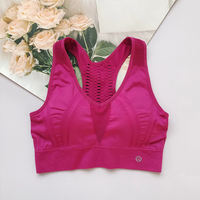 This is a popular online bestseller, featuring a beautiful back, hollowed-out, quick-drying yoga, sweat-absorbing, breathable, high-elasticity, thin, and frameless sports bra thumbnail 7
