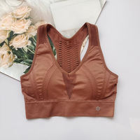 This is a popular online bestseller, featuring a beautiful back, hollowed-out, quick-drying yoga, sweat-absorbing, breathable, high-elasticity, thin, and frameless sports bra thumbnail 6