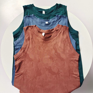 运动工字背心外穿跑步透气速干户外跳绳健身服 型无袖 外贸款 宽松版