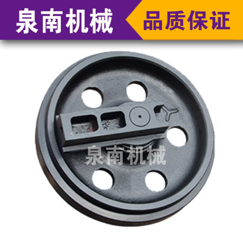 山斗DH150/130挖掘机引导轮导向轮涨紧轮地轮底盘件四轮一带