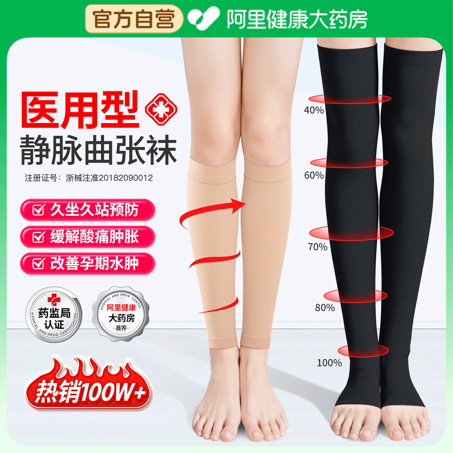 医用型】静脉曲张弹力袜